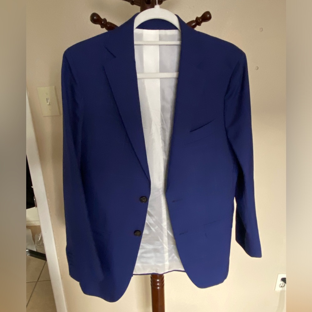 SUITSUPPLY Sienna Blue Suit size 44